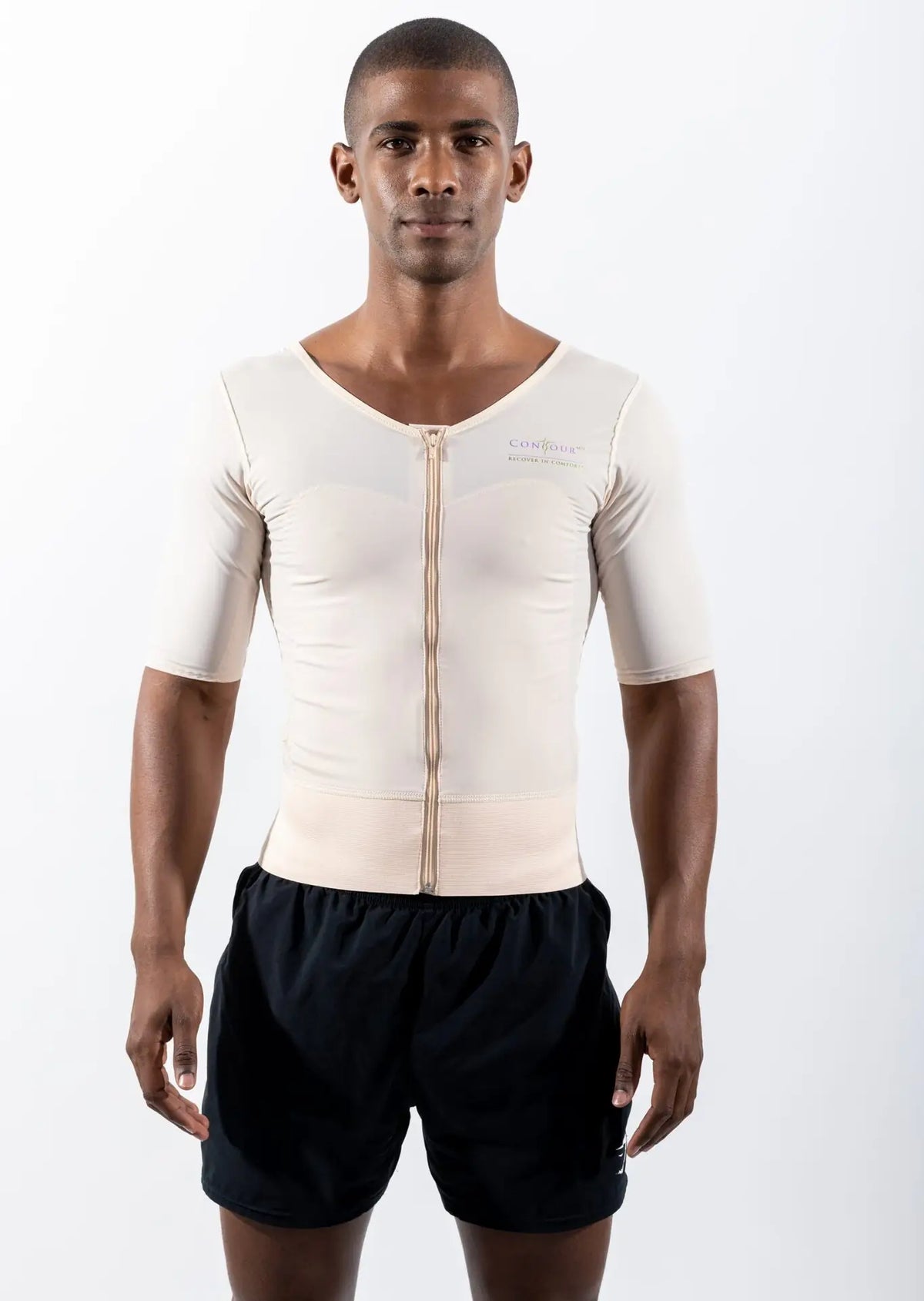 Male Compression Vest with Sleeves – ContourMD (Style 11S)