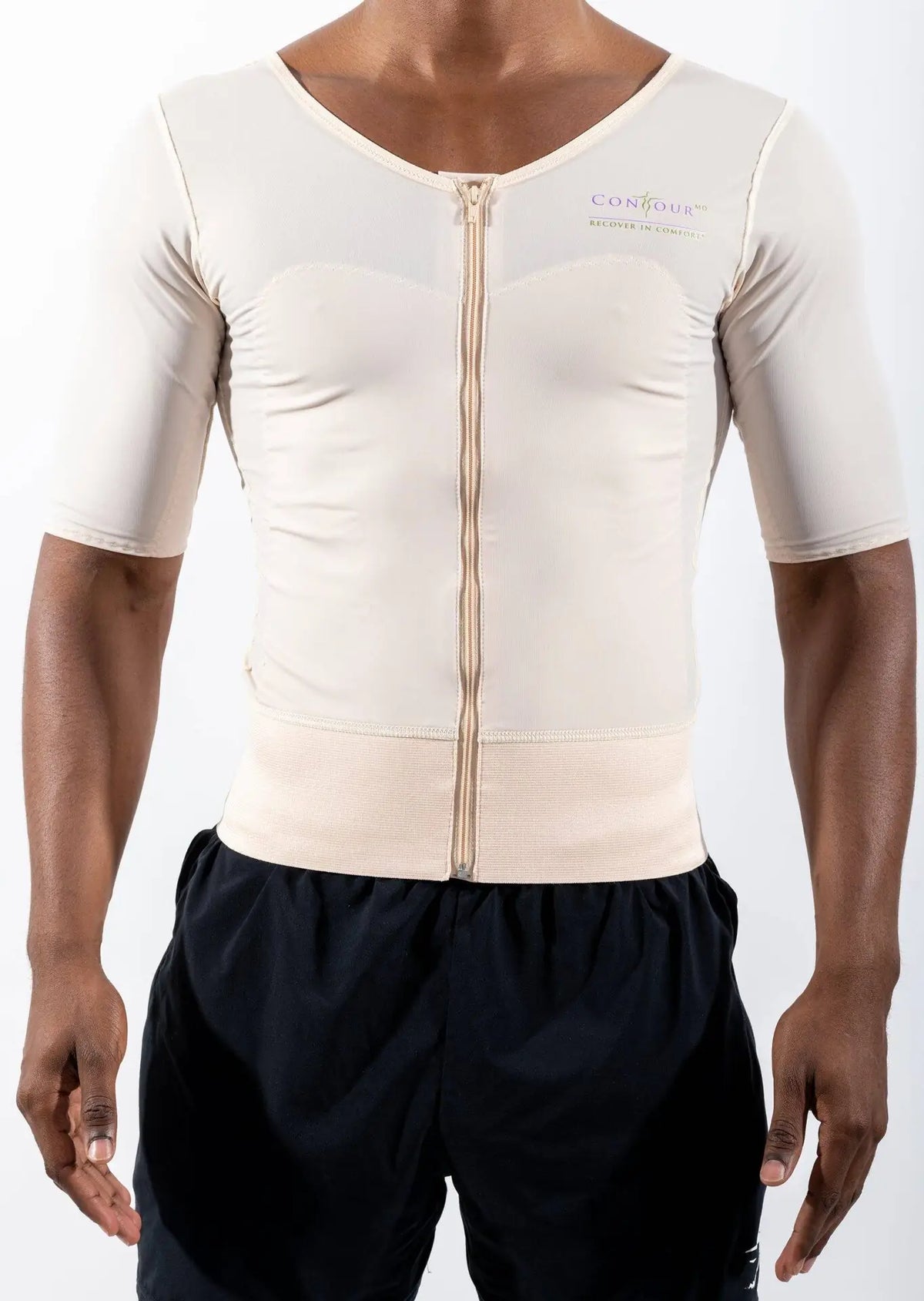 Male Compression Vest with Sleeves – ContourMD (Style 11S)