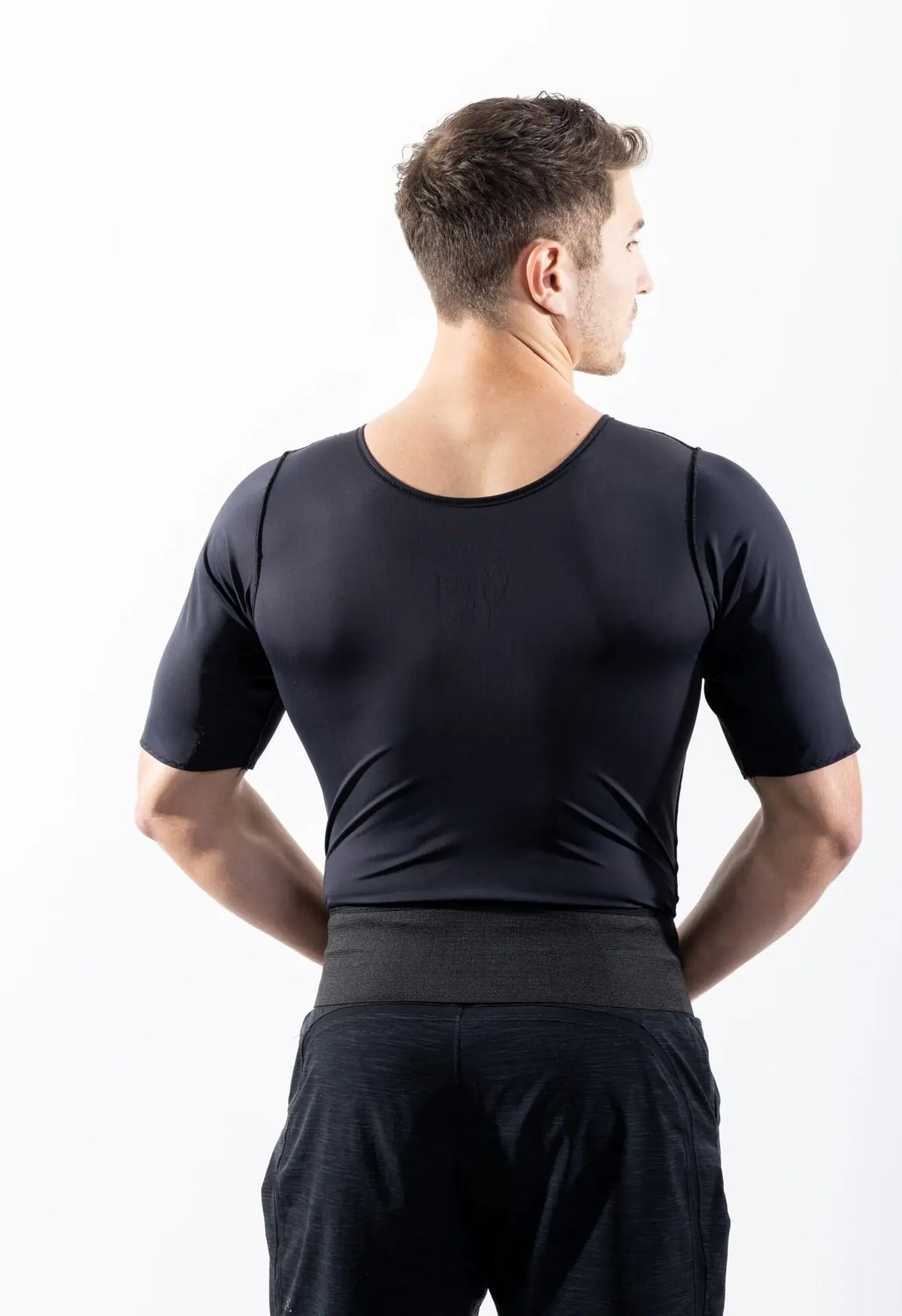 Male Compression Vest with Sleeves – ContourMD (Style 11S)