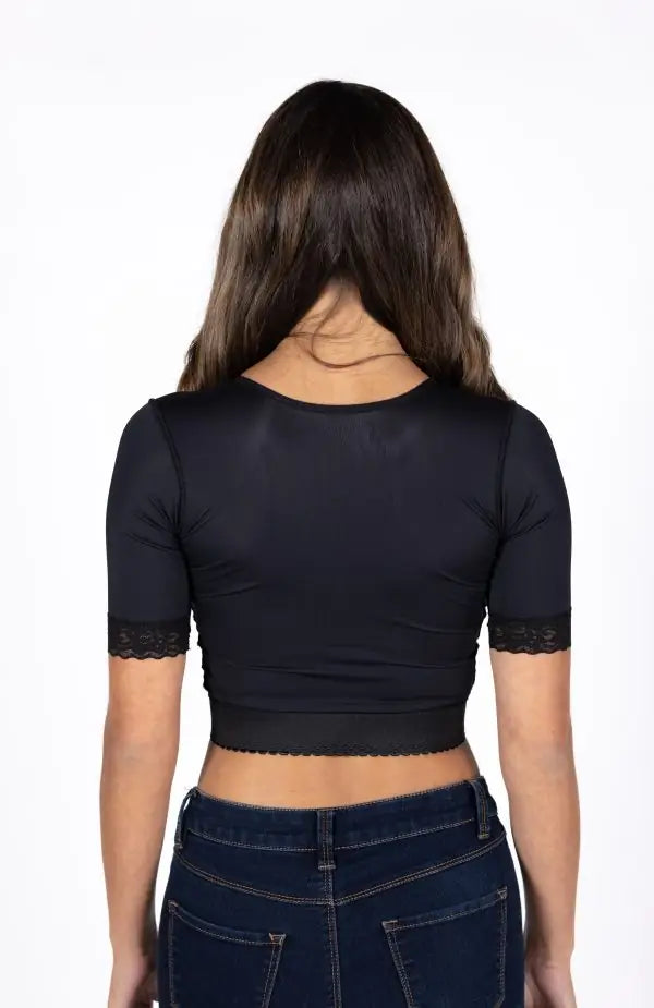 Compression Vest with Short Sleeves – ContourMD (Style 24VSS-VWS)