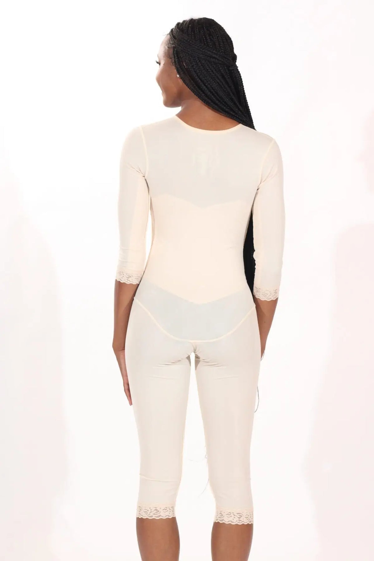 Mid-Calf Body Shaper with Sleeves – ContourMD (Style 28S)