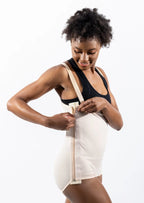 Brief Body Garment with Side Zippers & Suspenders – ContourMD (Style 37Z)