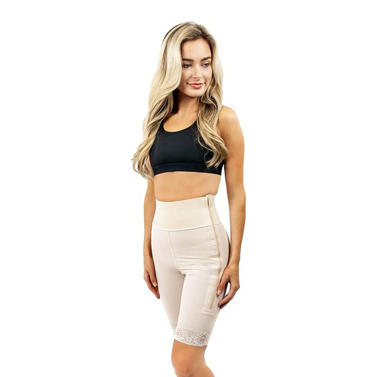 Mid-Thigh Compression Girdle – 4" Waistband – ContourMD (Style 4-MT4)