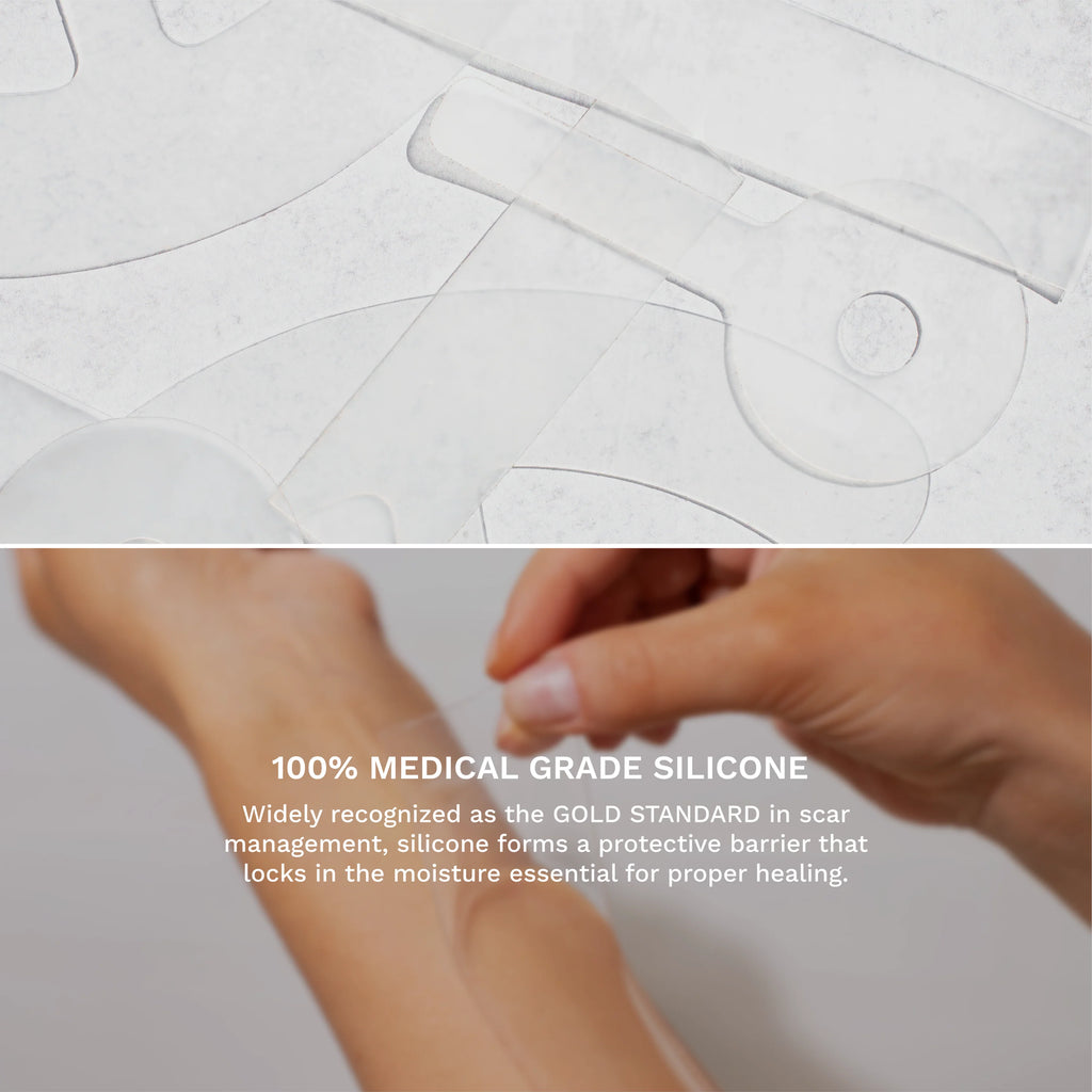 Rejuvaskin Scar Fx Silicone Sheeting - Breast Piece - Single Sheet