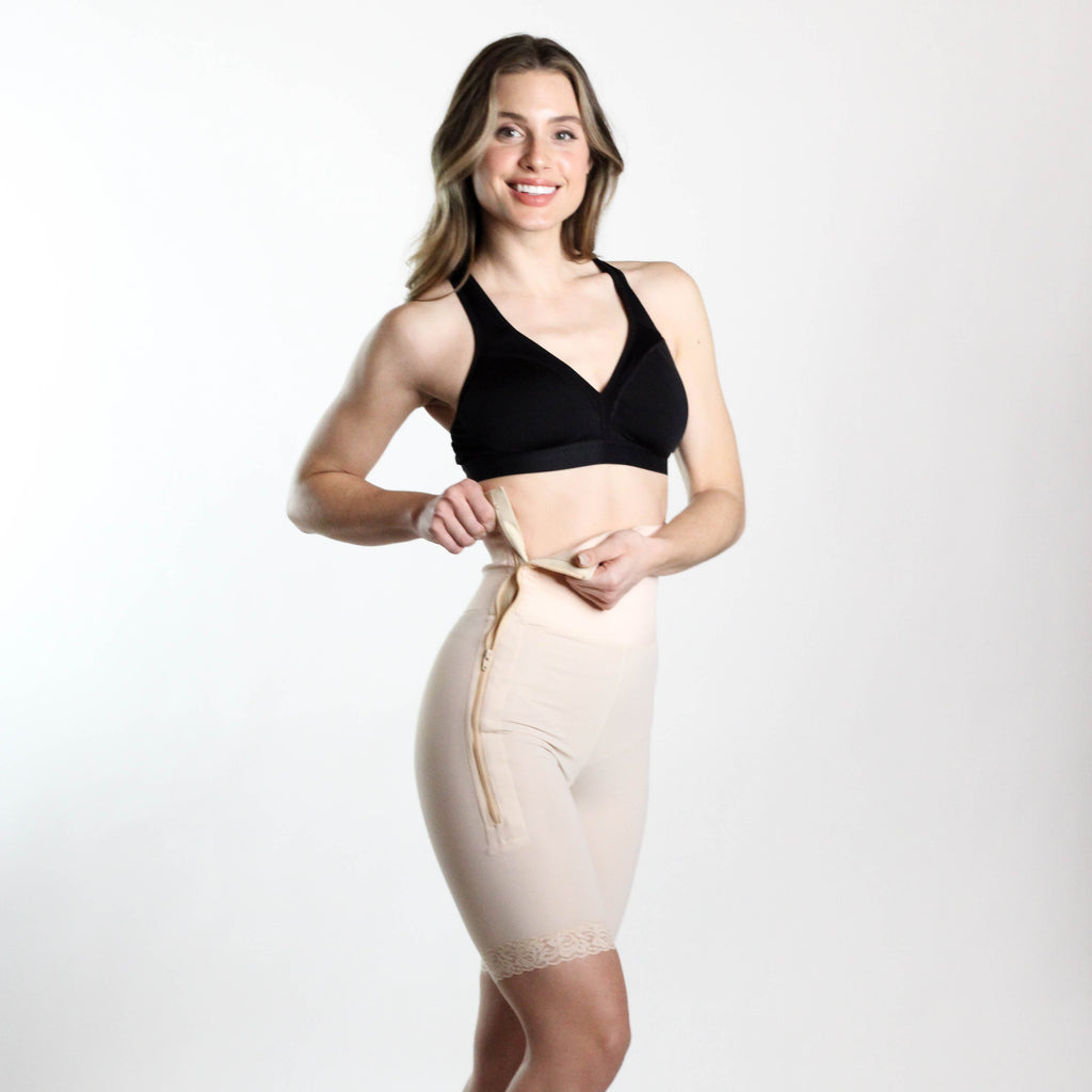 Mid-Thigh Girdle – 6" Waistband – ContourMD (Style 46-MT6)