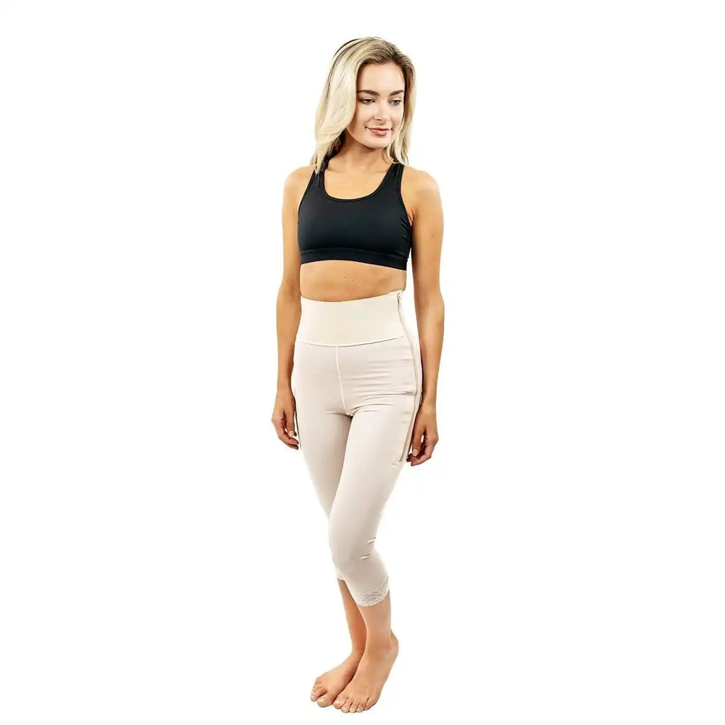 Mid-Calf Compression Girdle – 4" Waistband – ContourMD (Style 2-MC4)
