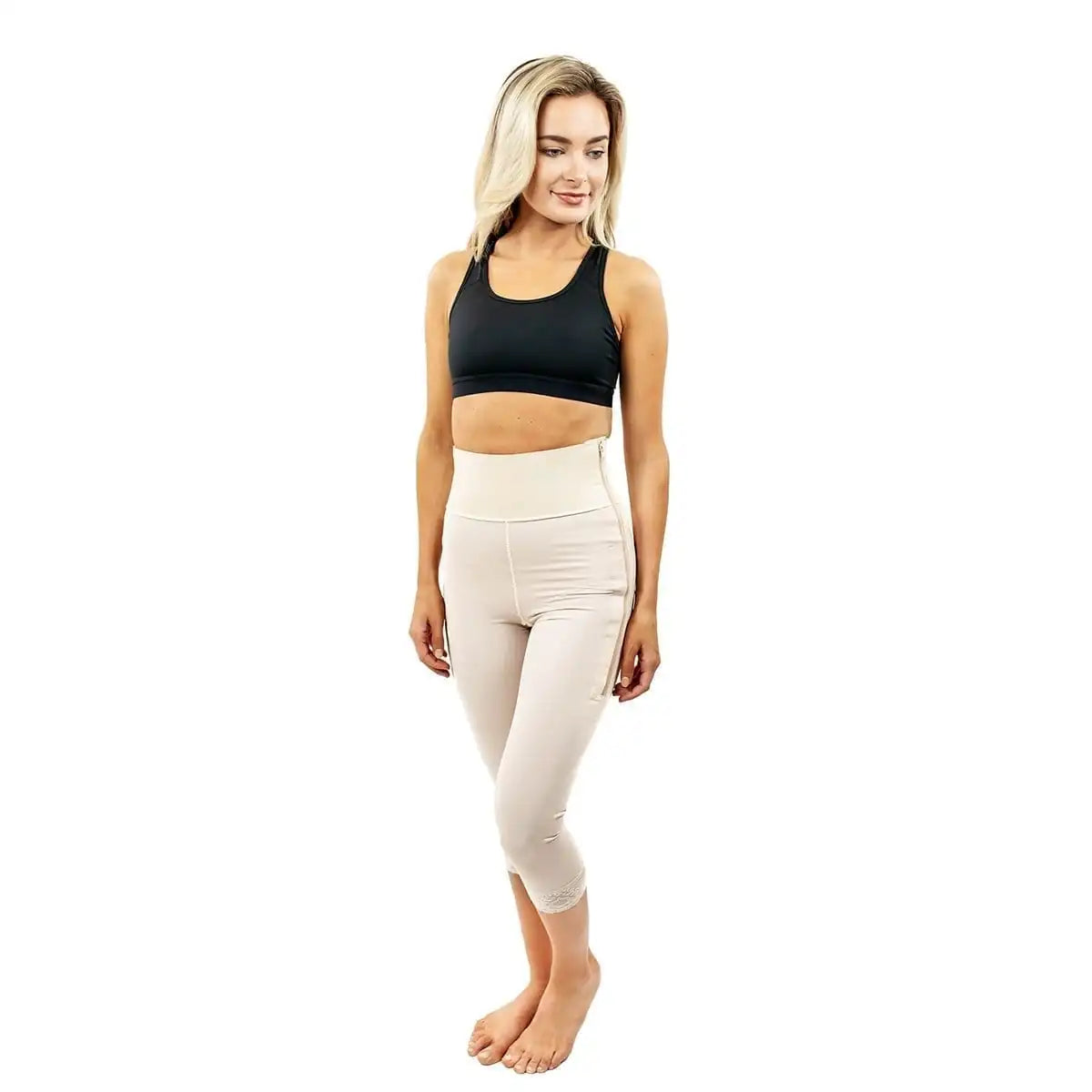 Mid-Calf Compression Girdle – 4" Waistband – ContourMD (Style 2-MC4)