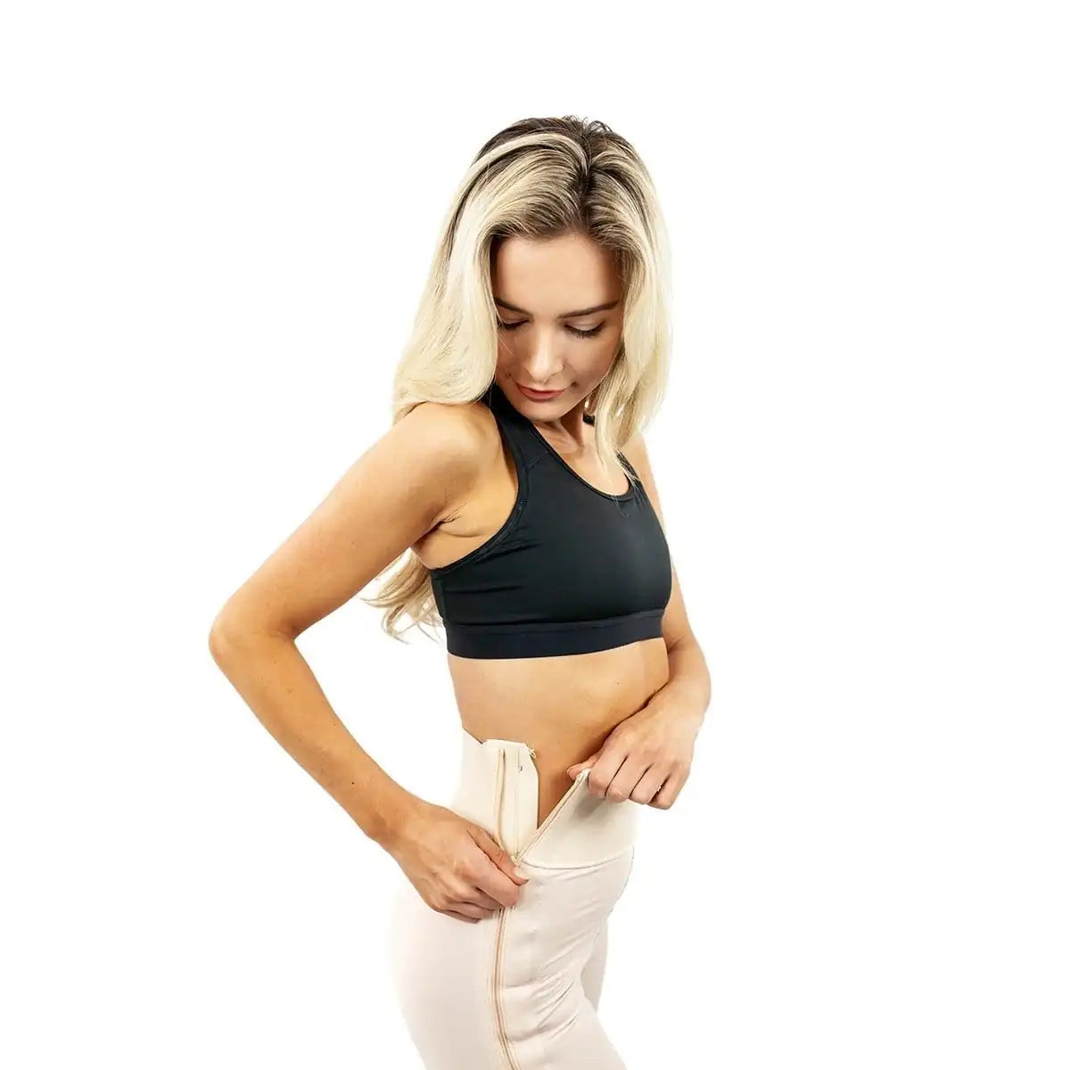 Mid-Calf Compression Girdle – 4" Waistband – ContourMD (Style 2-MC4)